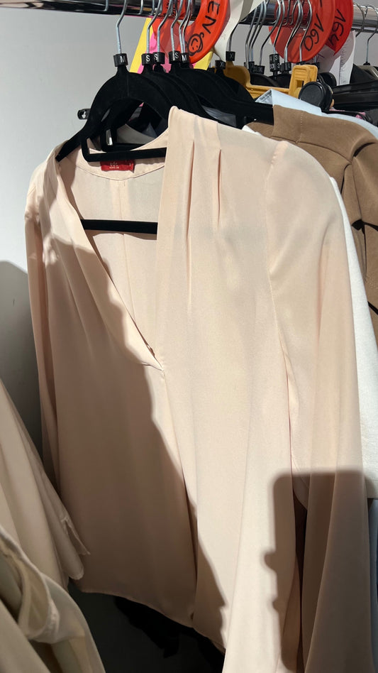 EDC Bluse Cremefarben Gr.: M