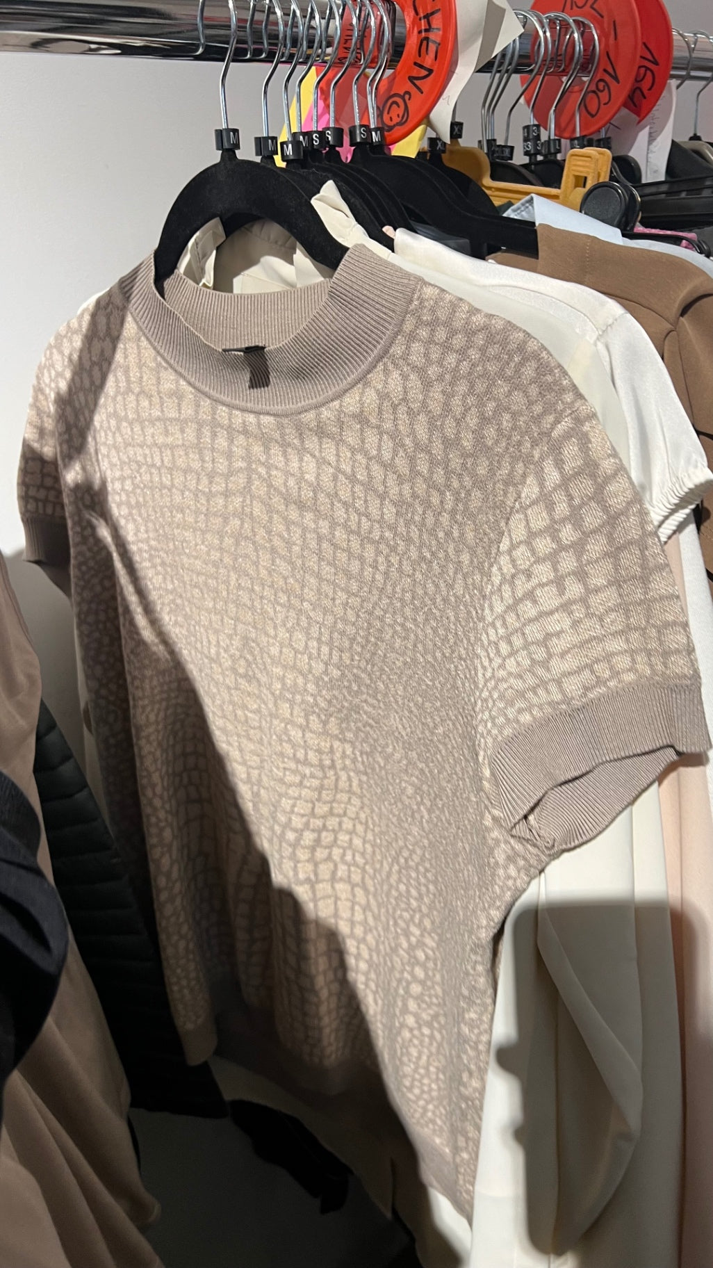Esprit T-Shirt Beige Gr.: M