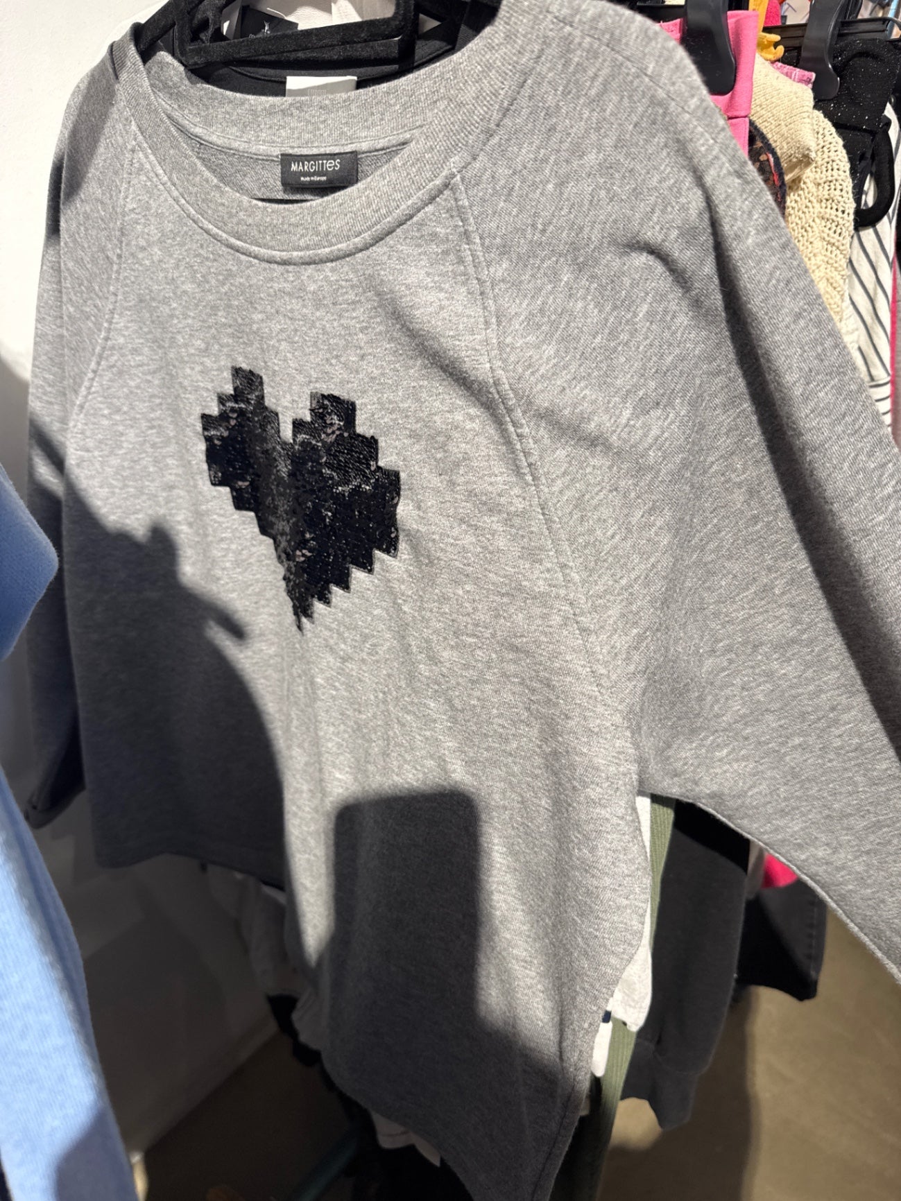 MARGITTES Sweat Grau Gr.: S