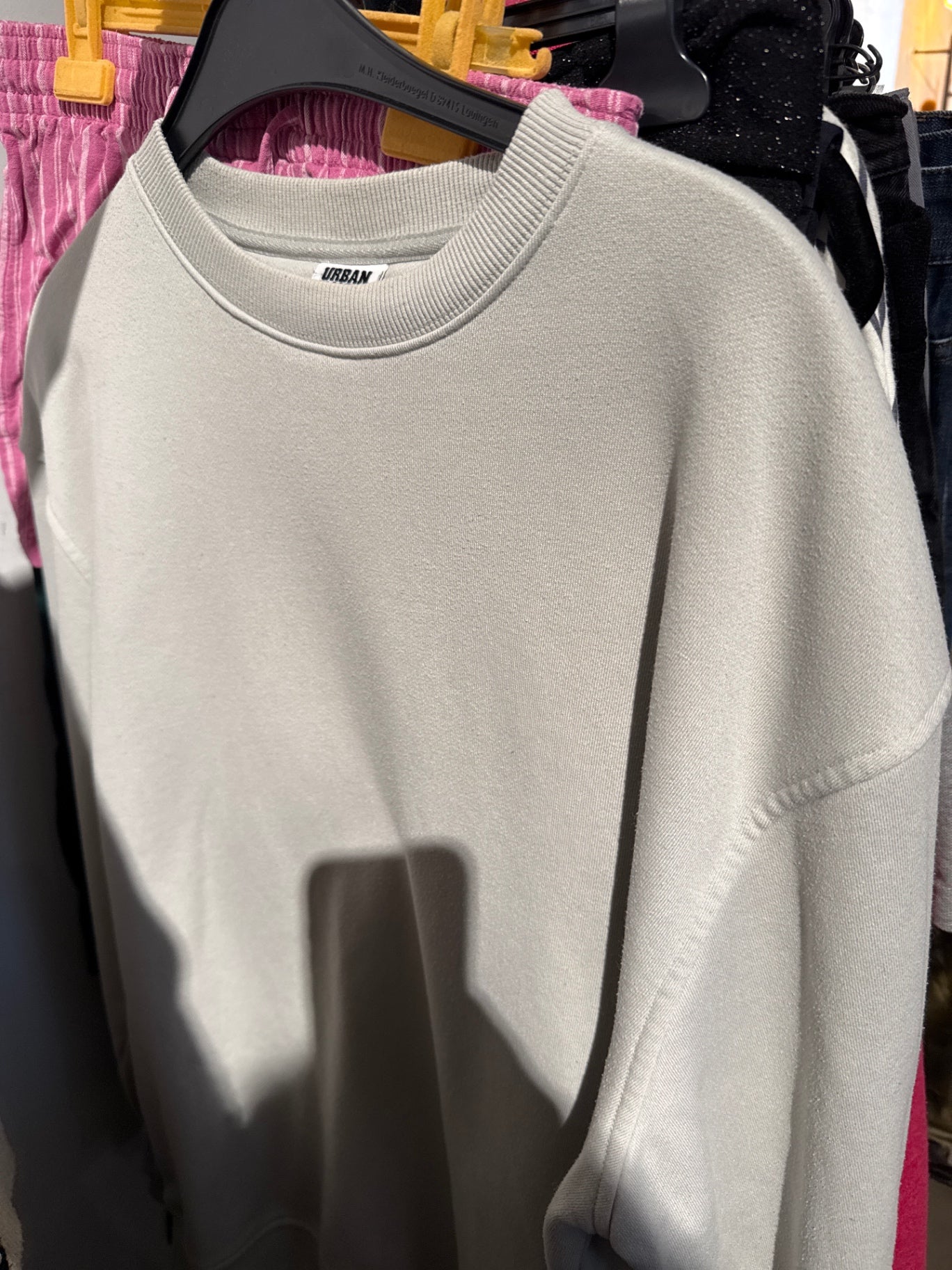 Urban Classics Sweatshirt Creme Gr.: L