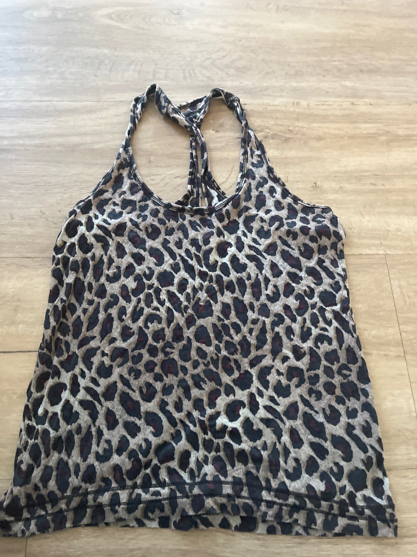 H&M Sport Top Leo Gr.: S