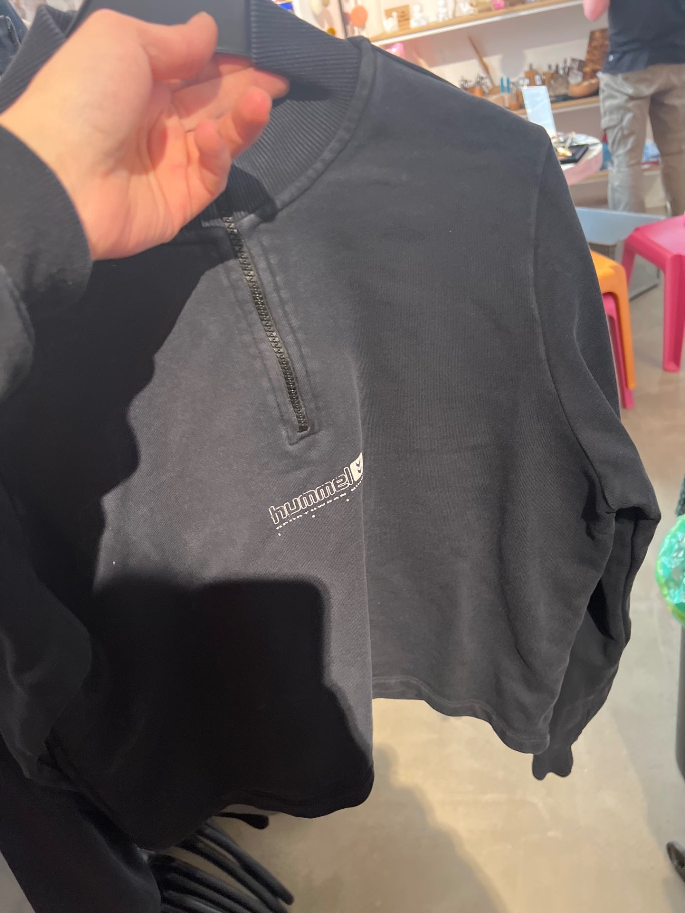 hummel Sweatshirt Schwarz Gr.: XL