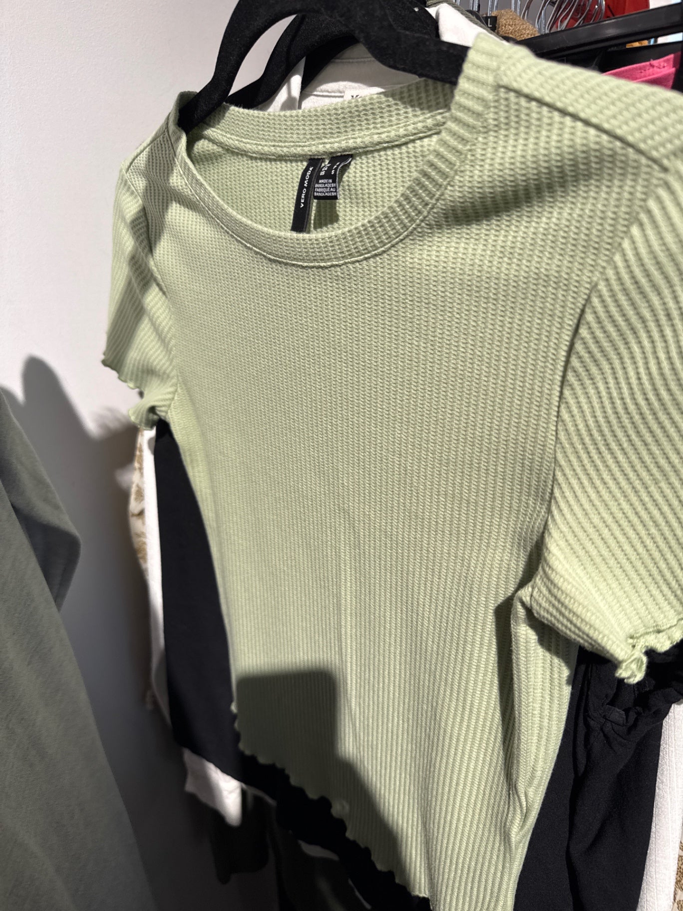Vero Moda T-Shirt Hellgrün Gr.: S