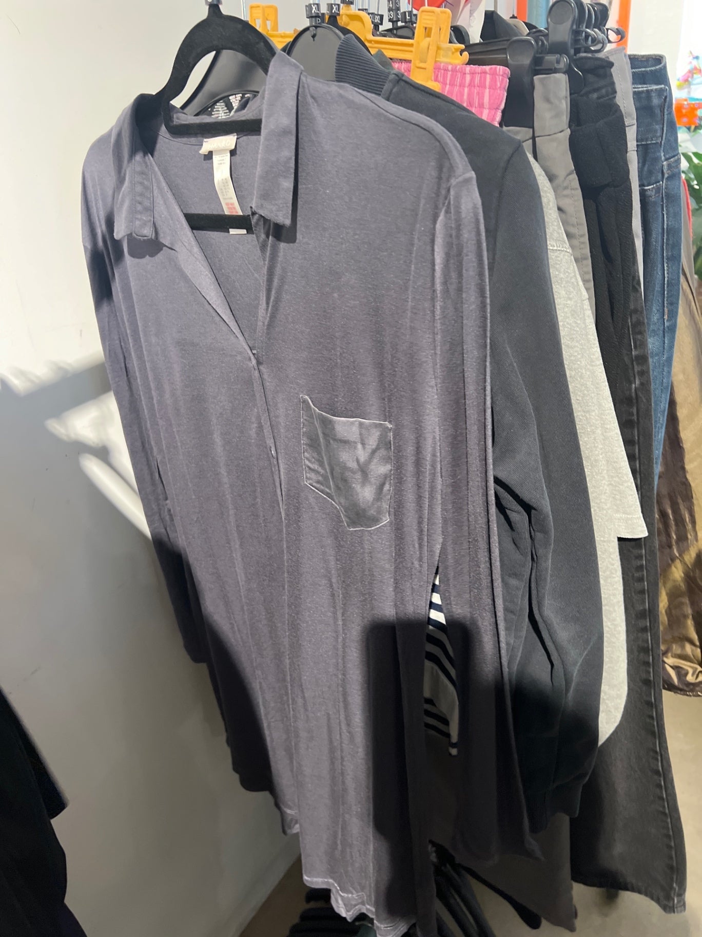 Hanro Bluse Grau Gr.: S