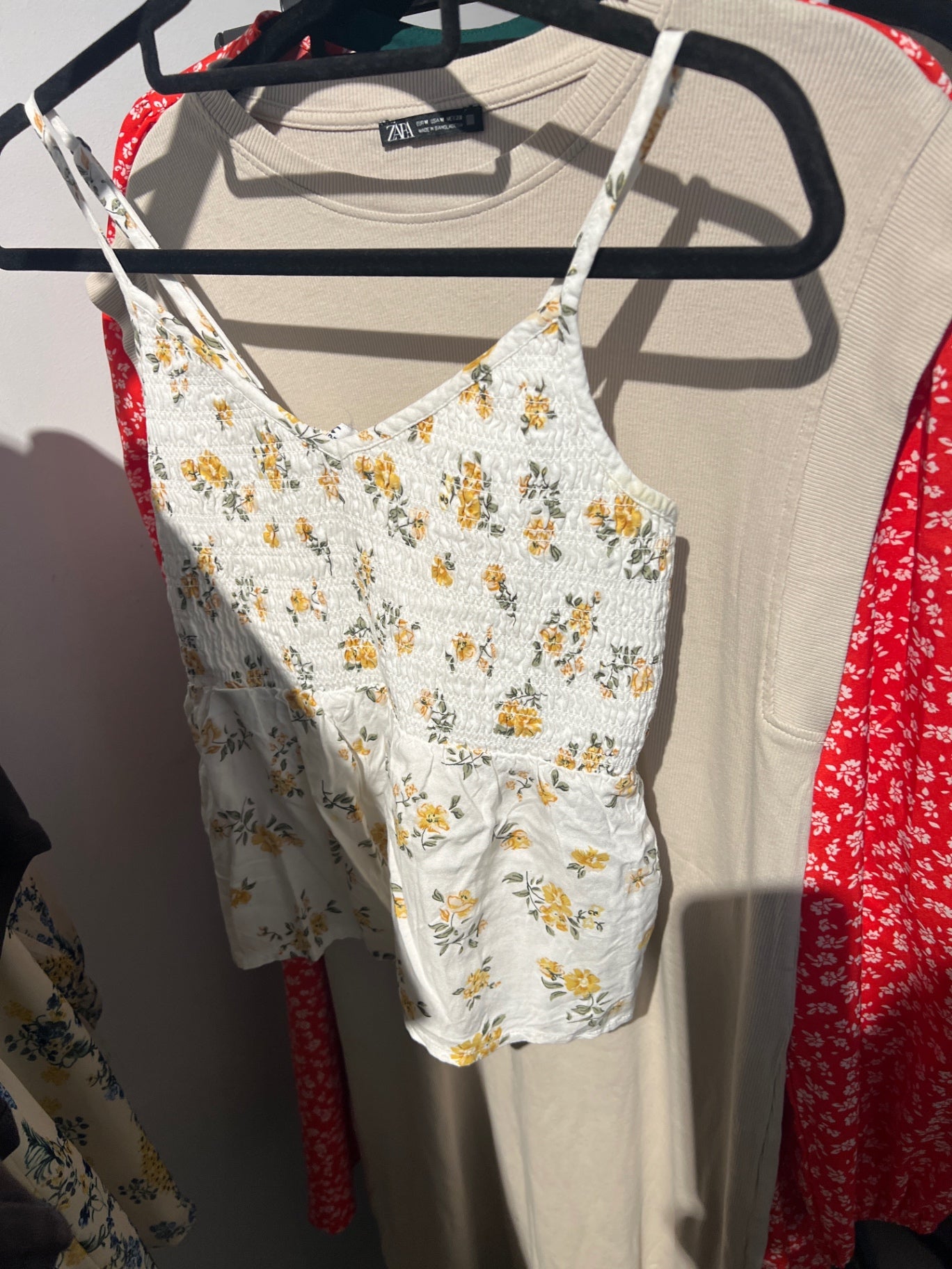 Hollister Top Weiß Gr.: M
