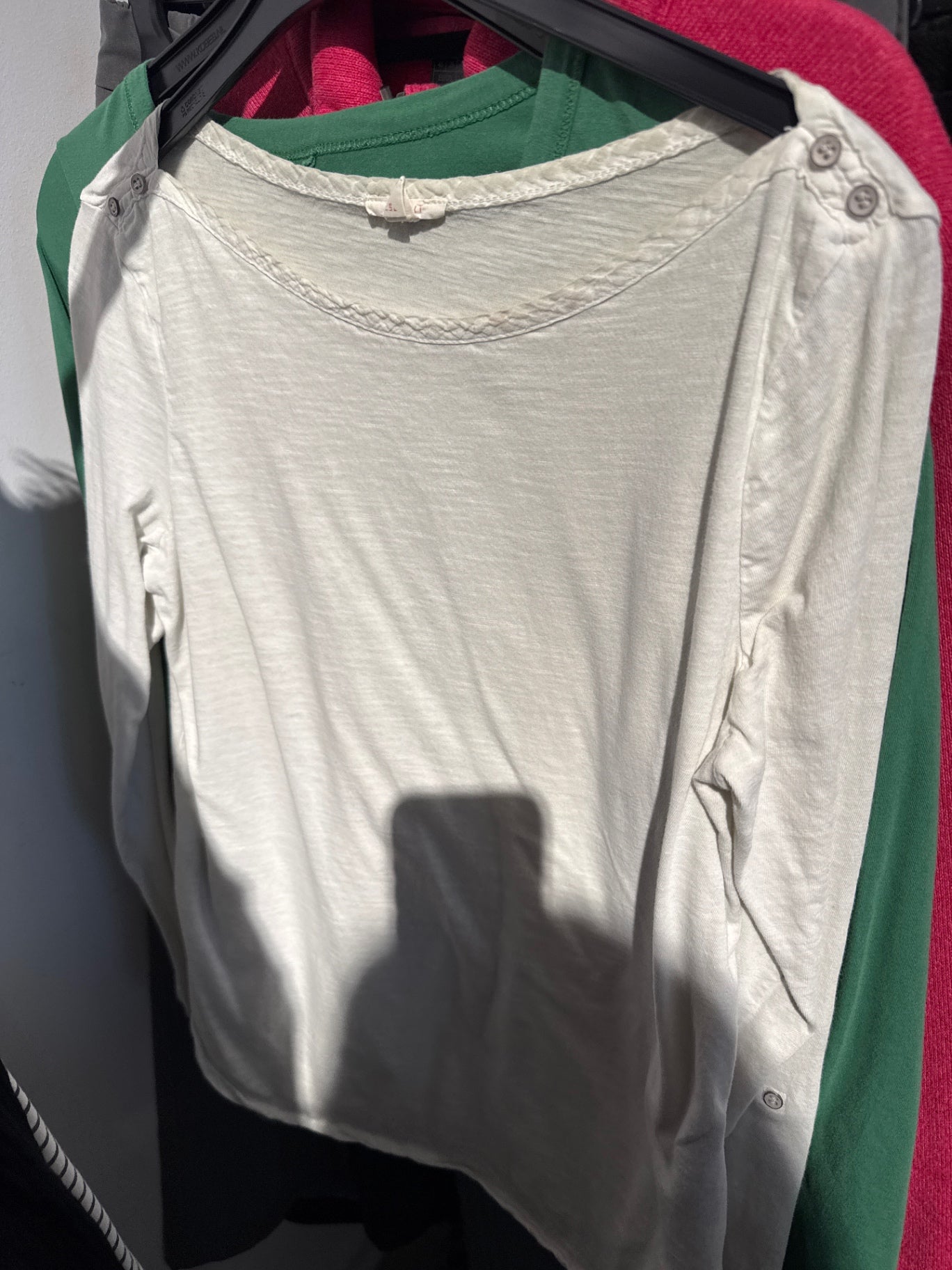 Esprit Shirt Cremeweiß Gr.: M