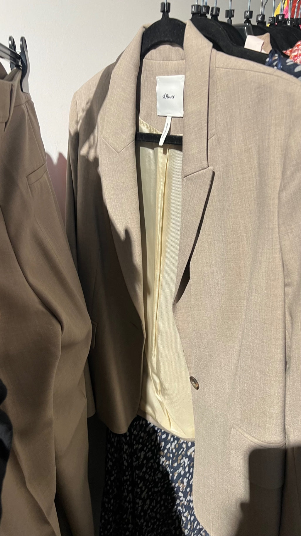 s.Oliver Blazer Beige Gr.: S