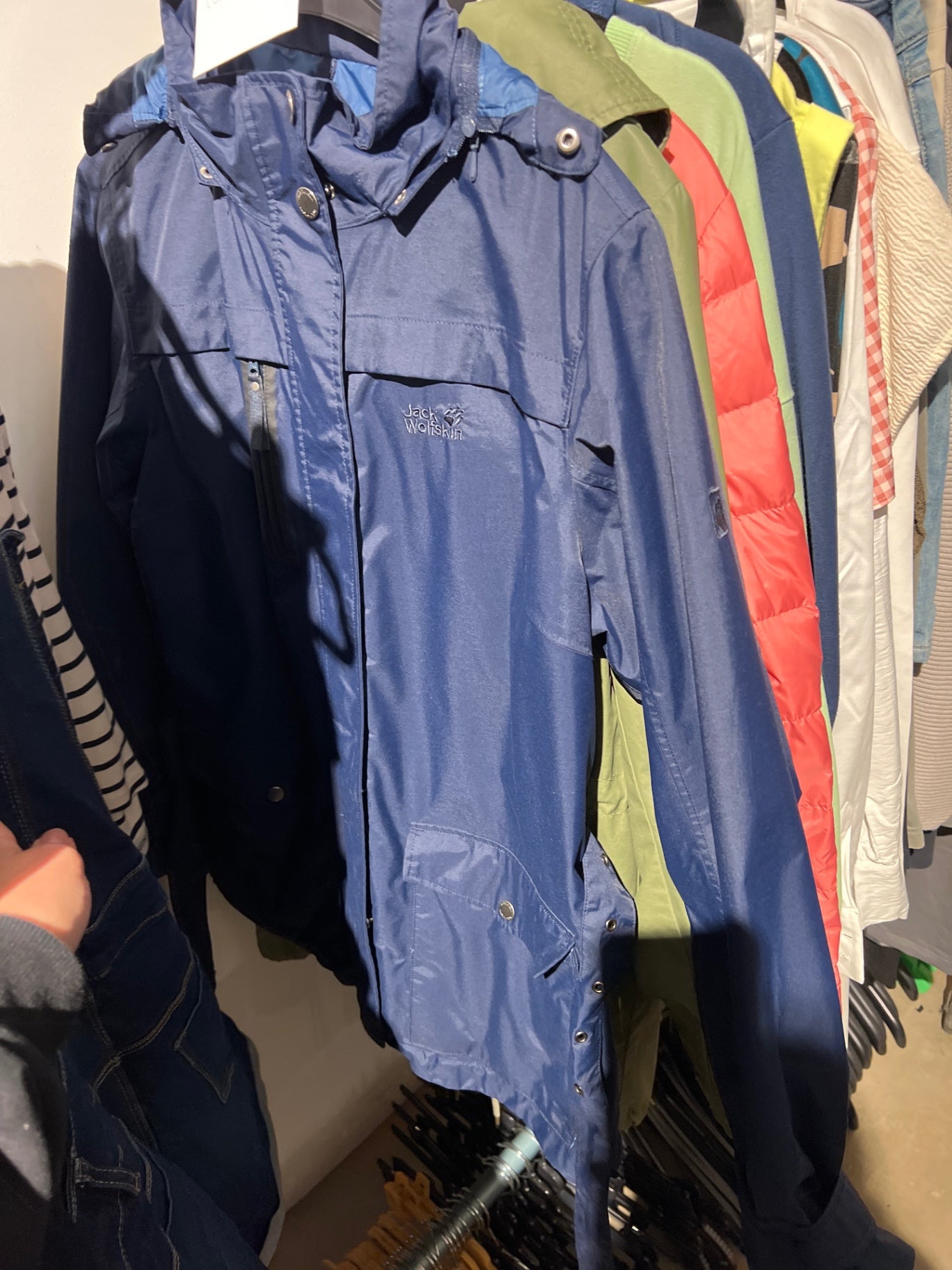 Jack Wolfskin Jacke Blau Gr.: XL