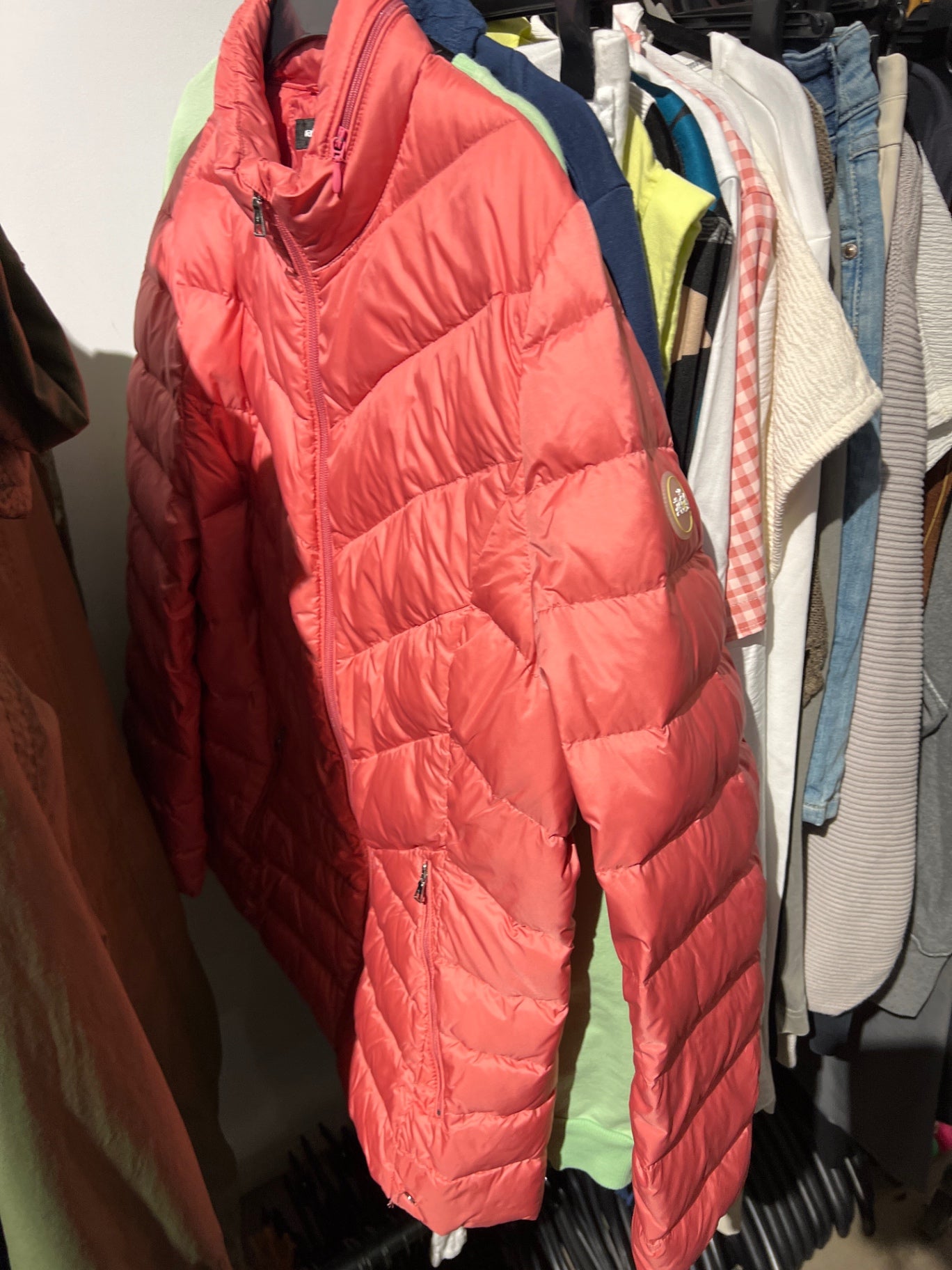 Walbusch Daunenjacke Rot Gr.: L