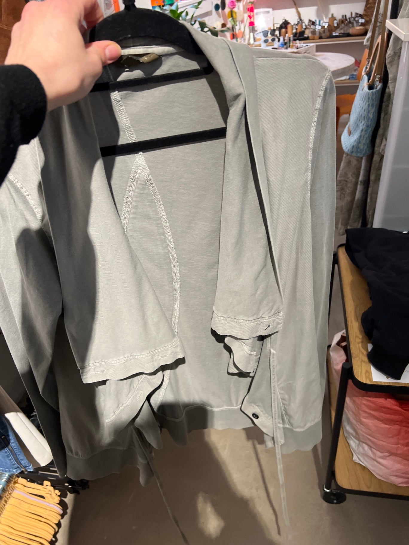 Sandwich_ Sweatjacke Grün Gr.: L