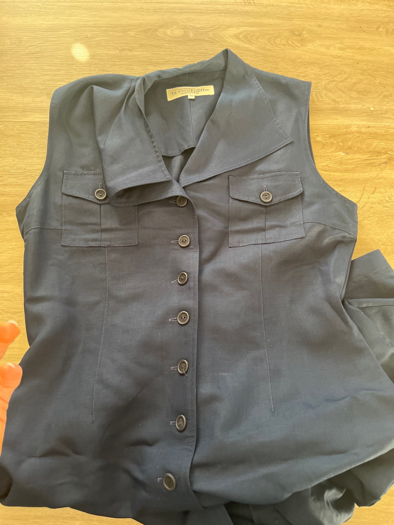 Compagnie La Rochelle Kleid blau L