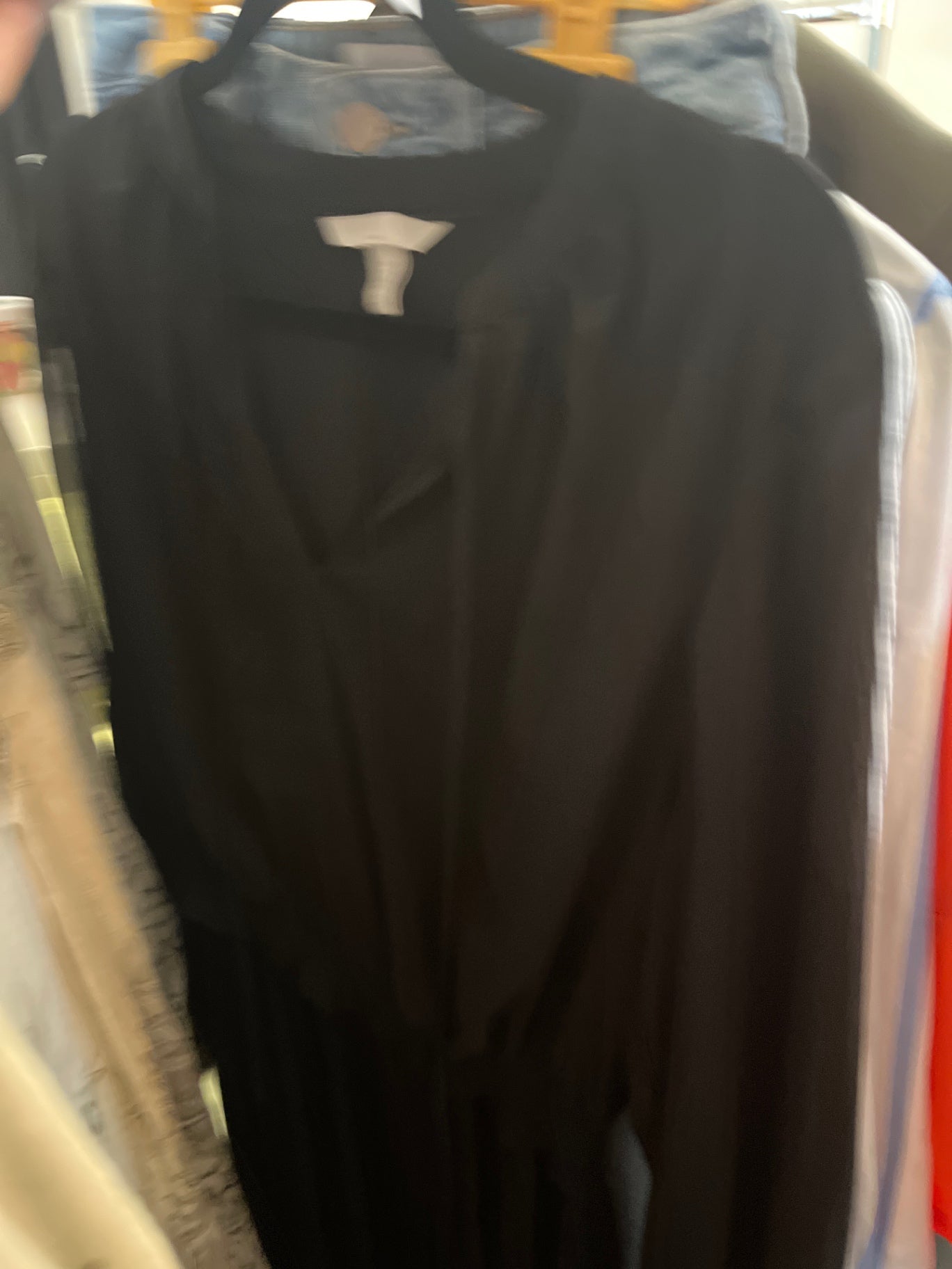 H&M Umstandskleid Schwarz Gr.: M