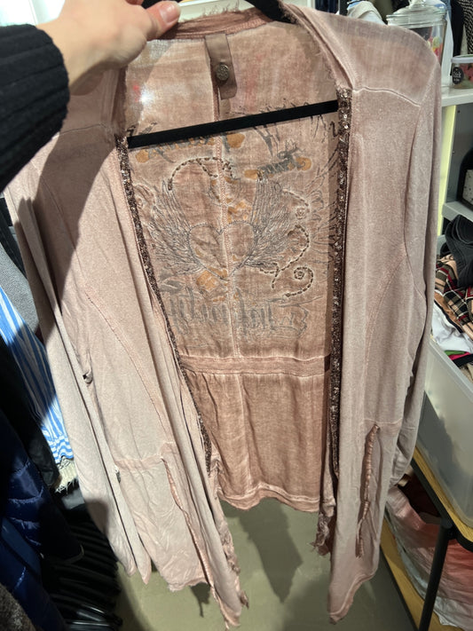 Tredy Strickjacke Beige Gr.: XL