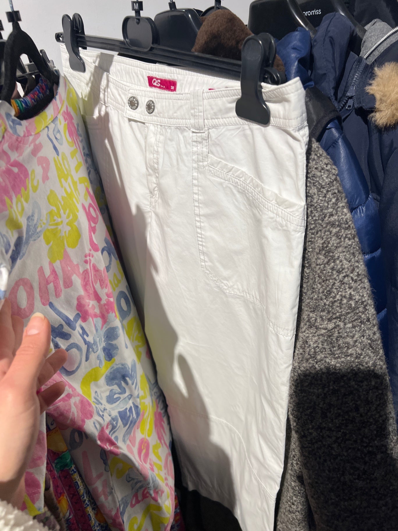 QS Hose Weiß Gr.: M