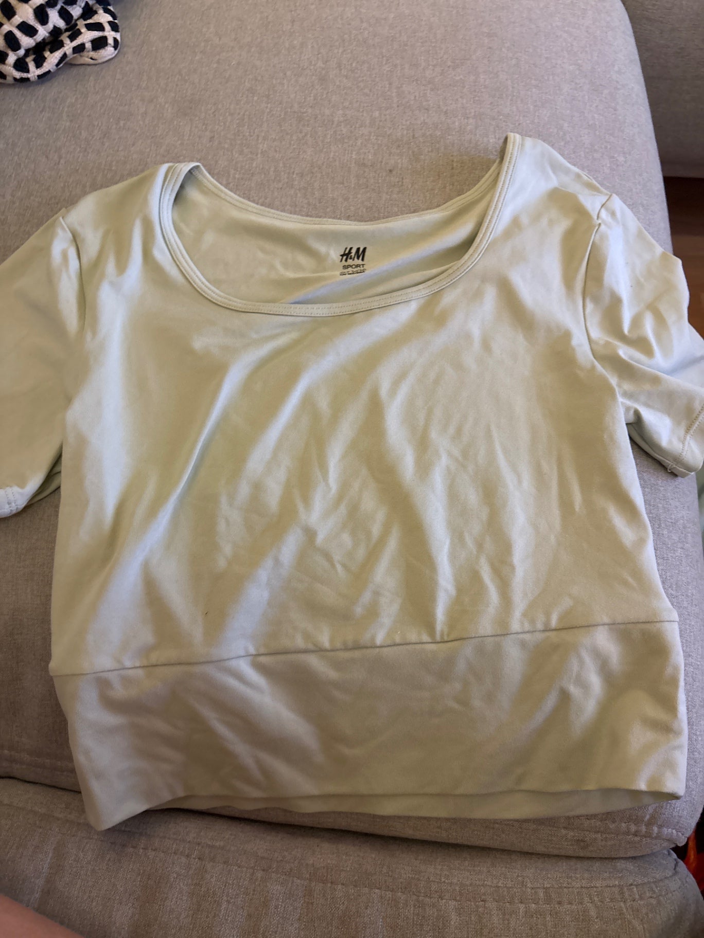 H&M Sport Tshirt Grün Gr.: S