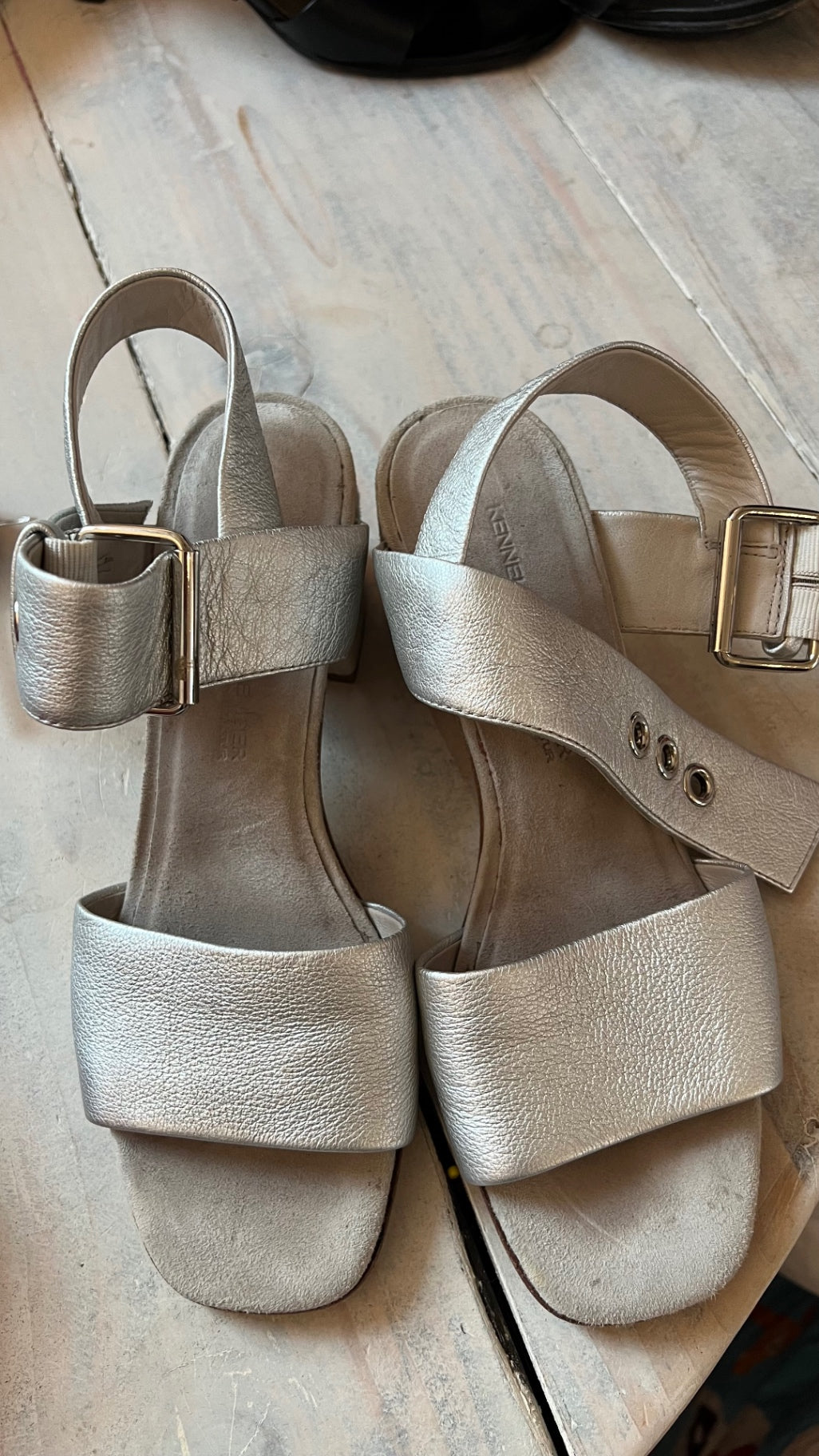 Kennel & Schmenger Sandalen Silber Gr.: 38
