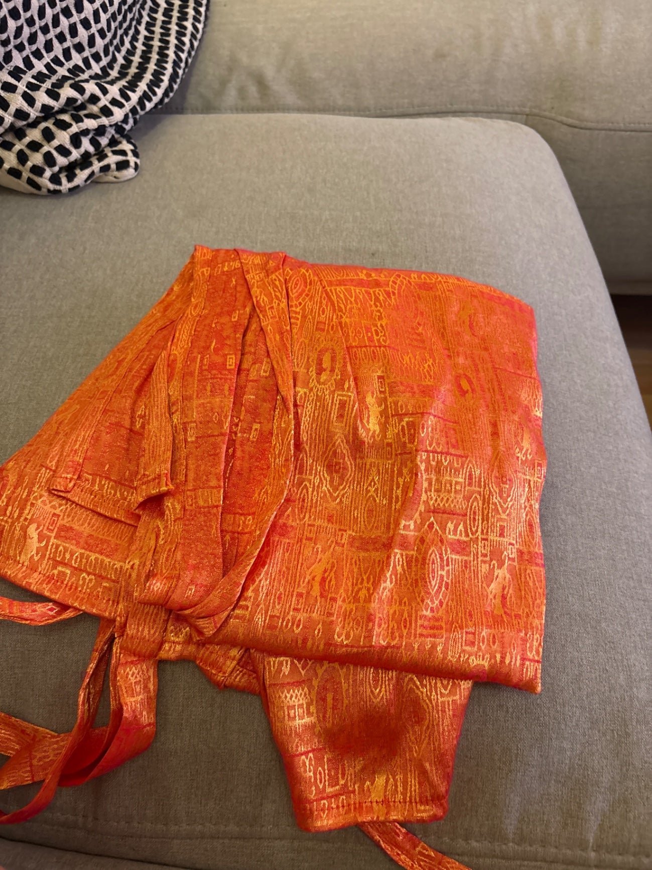 Wickelhose Orange/Pink Gr.: S