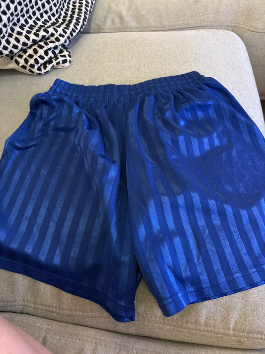 Shorts Blau gestreift Gr.: S