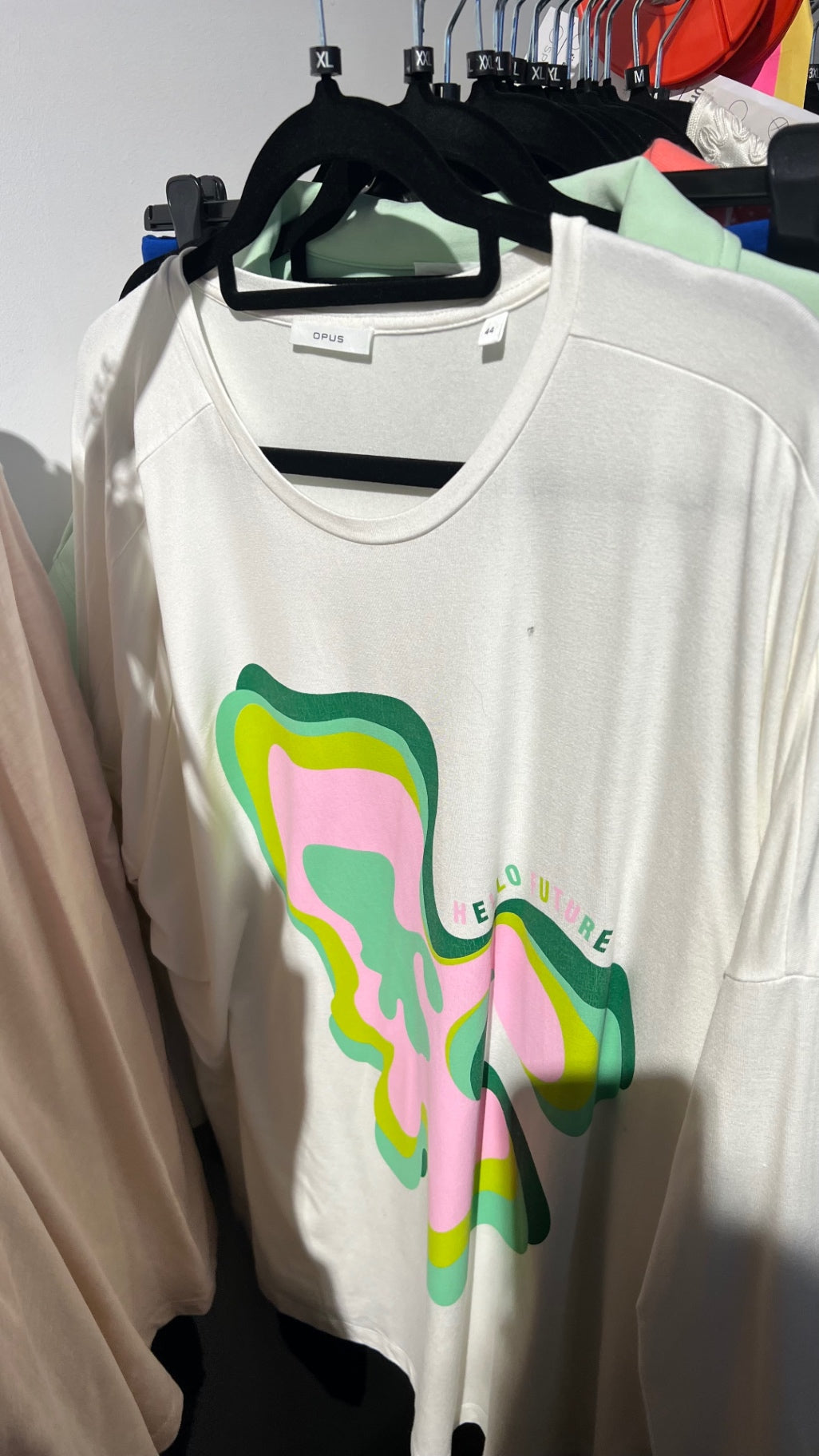 OPUS T-Shirt Weiß Gr.: XL