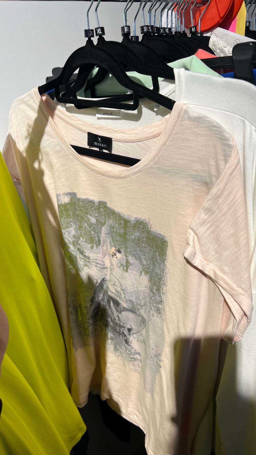 Monari T-Shirt Rosa Gr.: XL