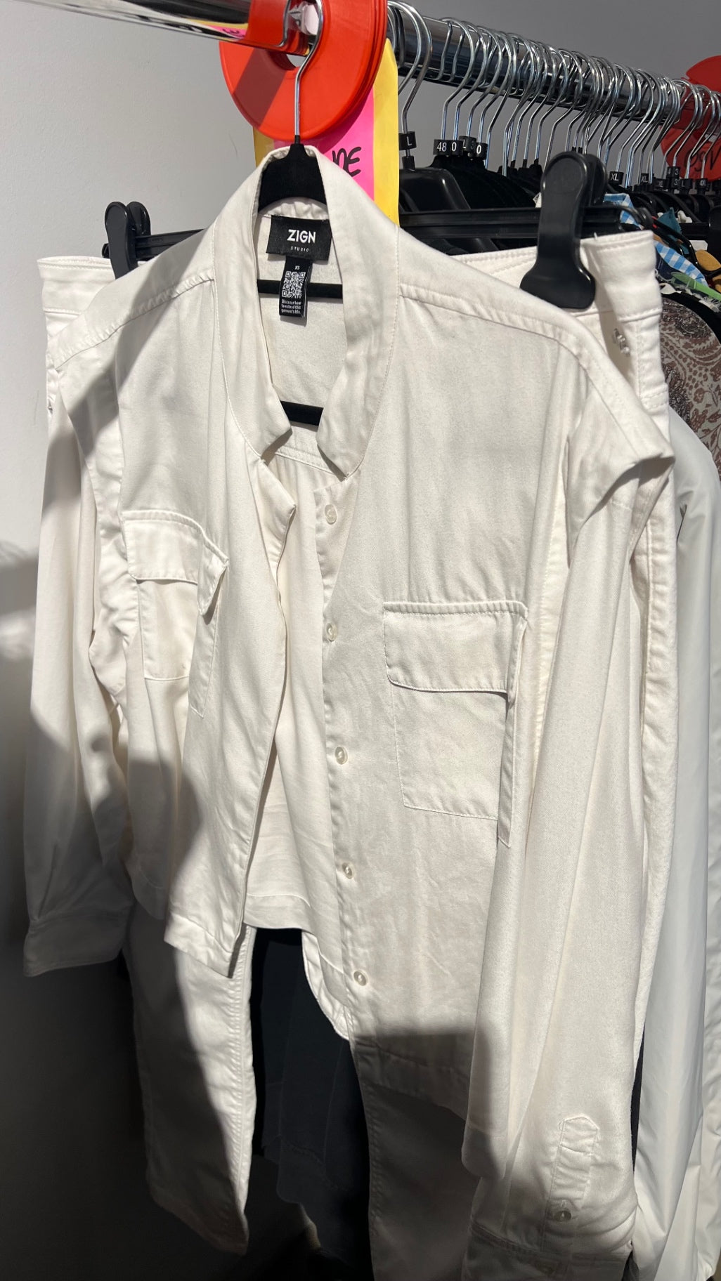 ZIGN Bluse Weiß Gr.: XS