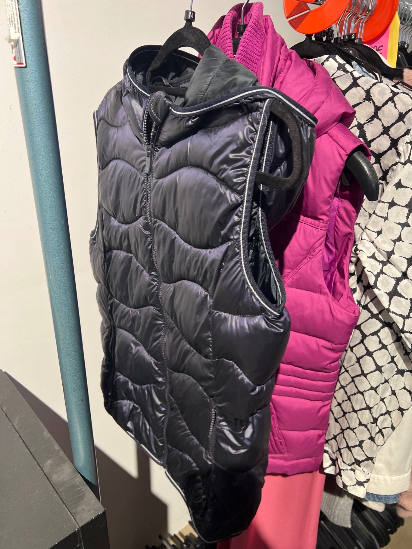 FB Sister Weste Schwarz Blau Gr.: M