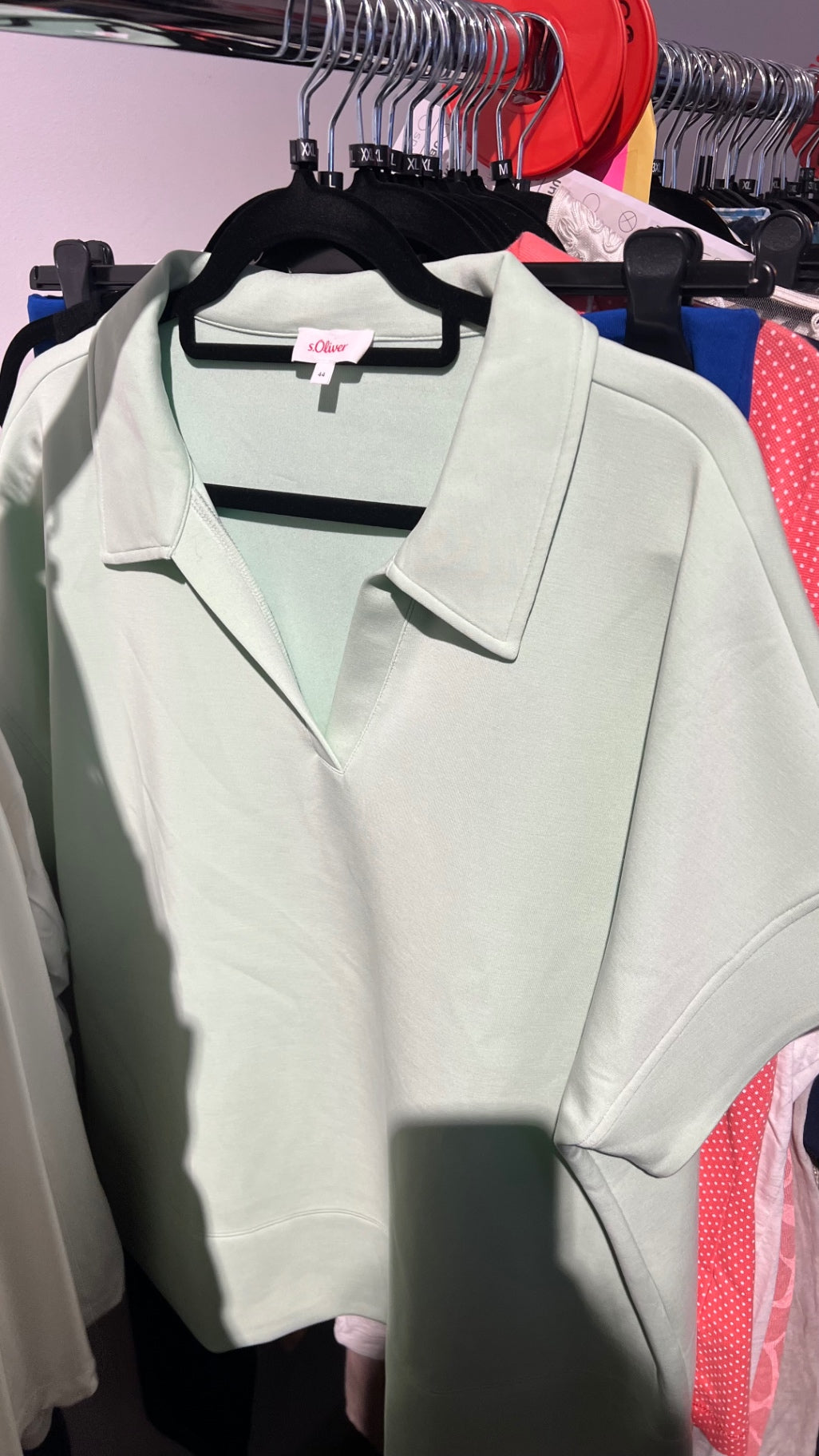 s.Oliver T-Shirt Hellgrün Gr.: XXL