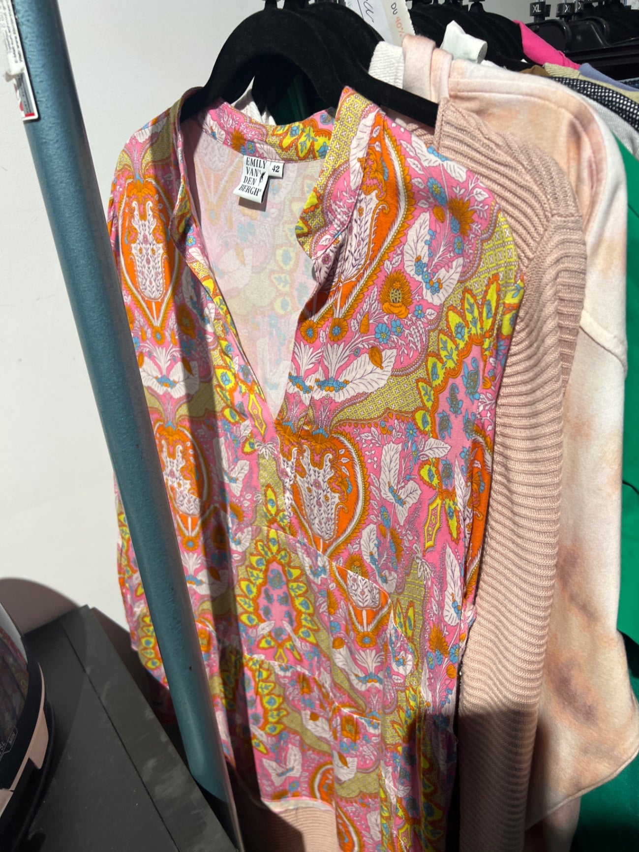 Emily Van Den Bergh Bluse Bunt Gr.: L
