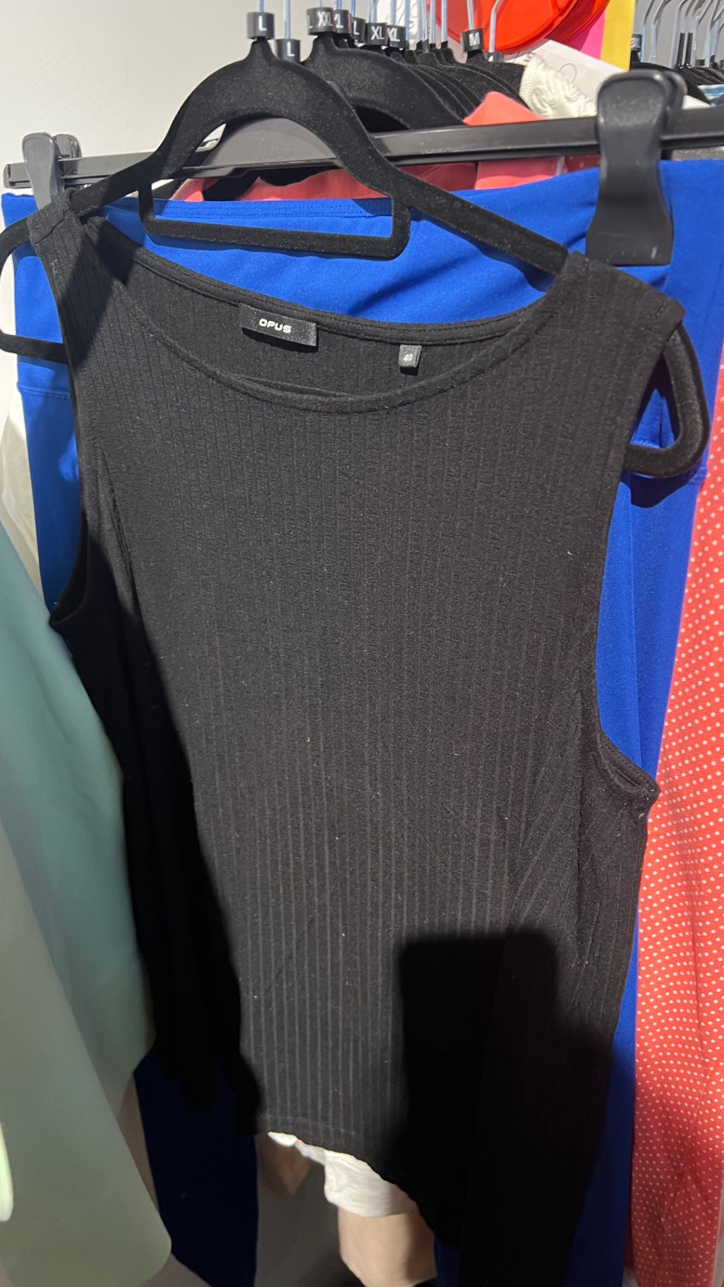 Opus Top Schwarz Gr.: L