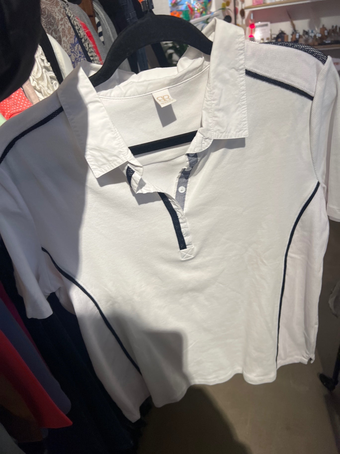 Basler Poloshirt Weiß Gr.: 46