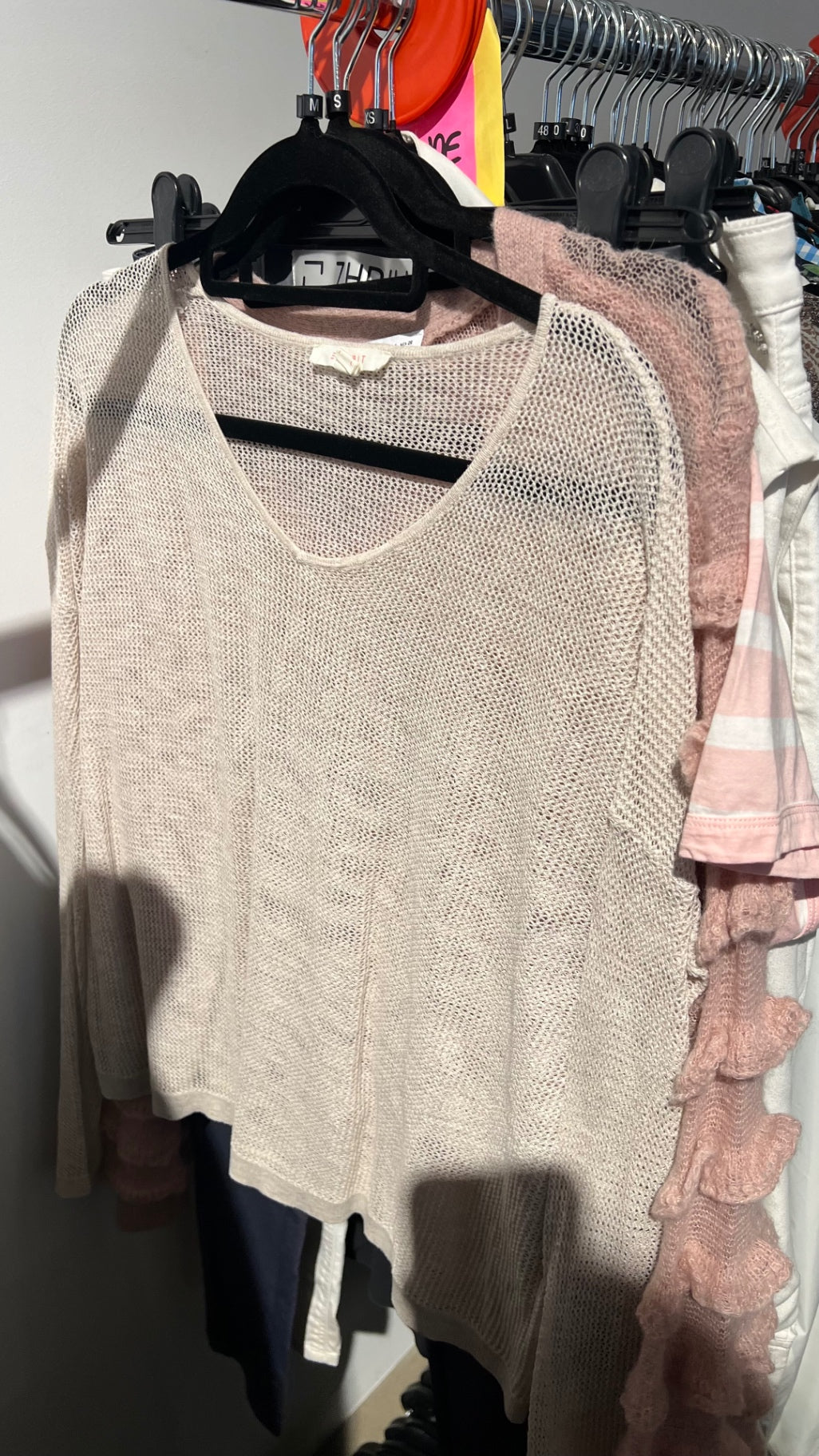 Esprit Strickpullover Beige Rosa Gr.: M