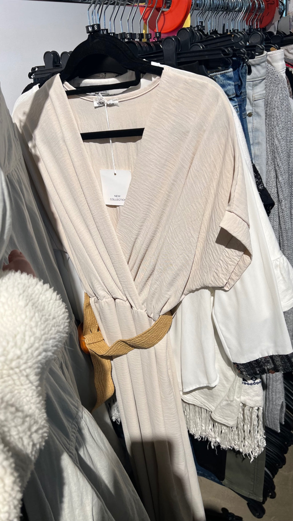 New Collection Kleid Creme Gr.: M