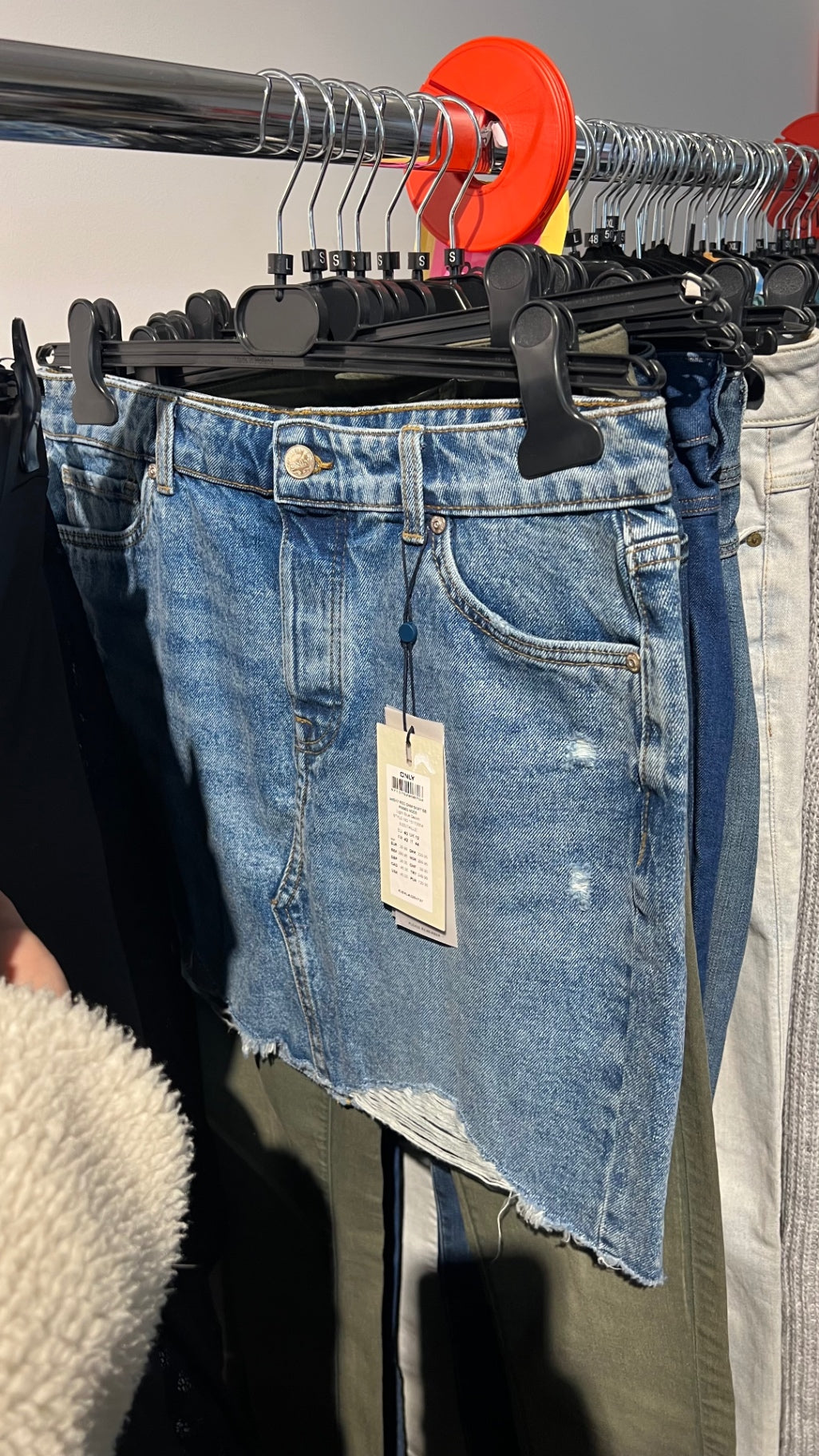 Only Jeansrock Blau Gr.: L