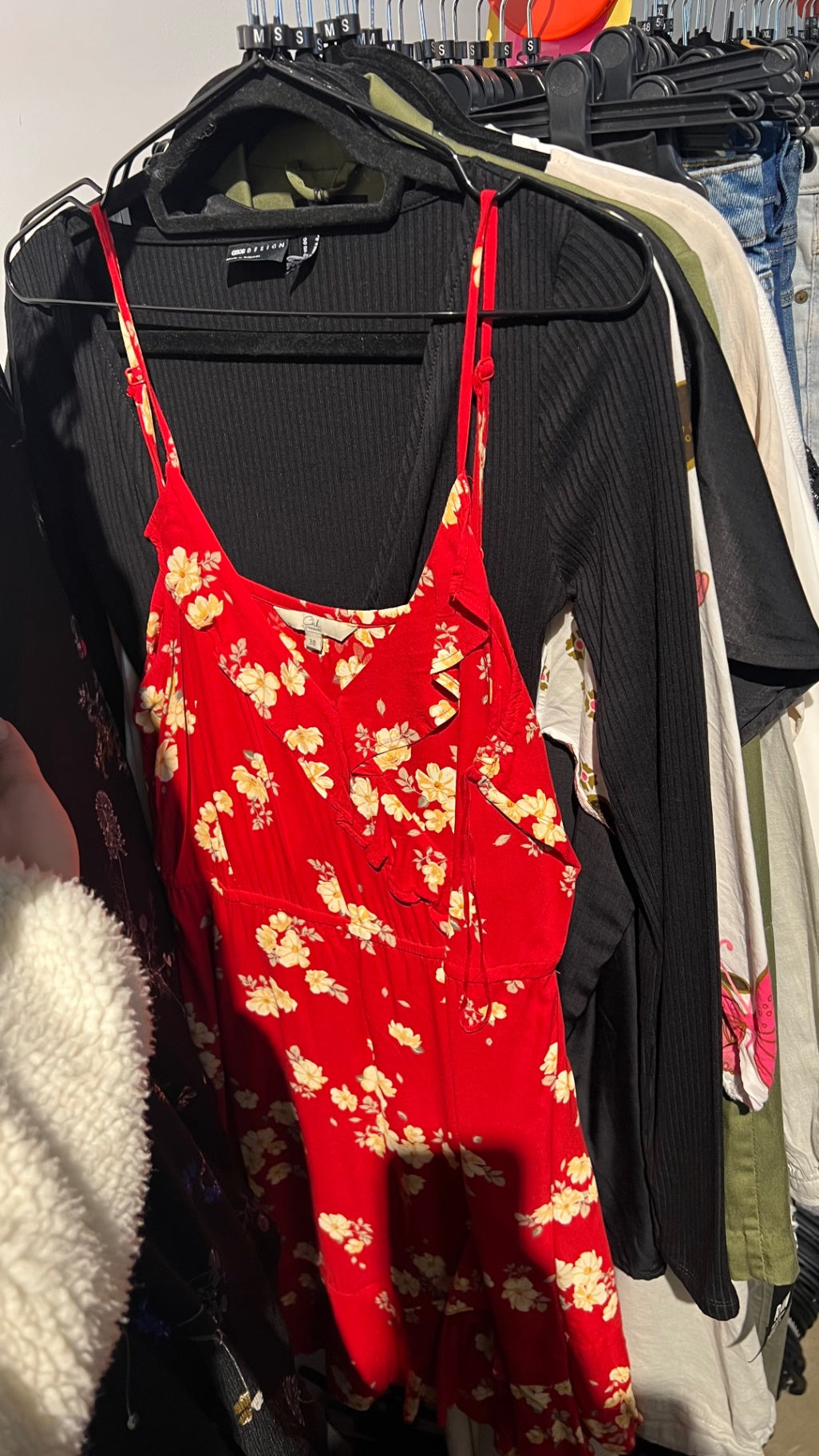 C&A Kleid Rot Gr.: M