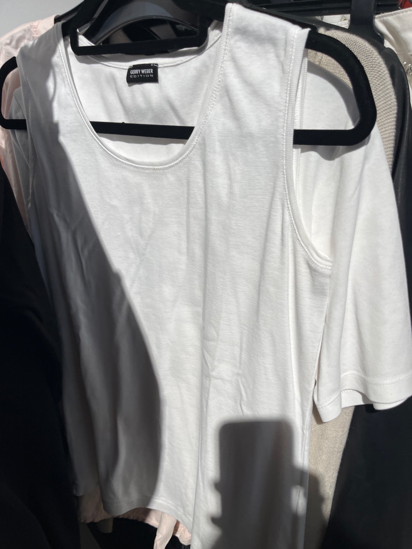 Gerry Weber Top Weiß Gr.: L