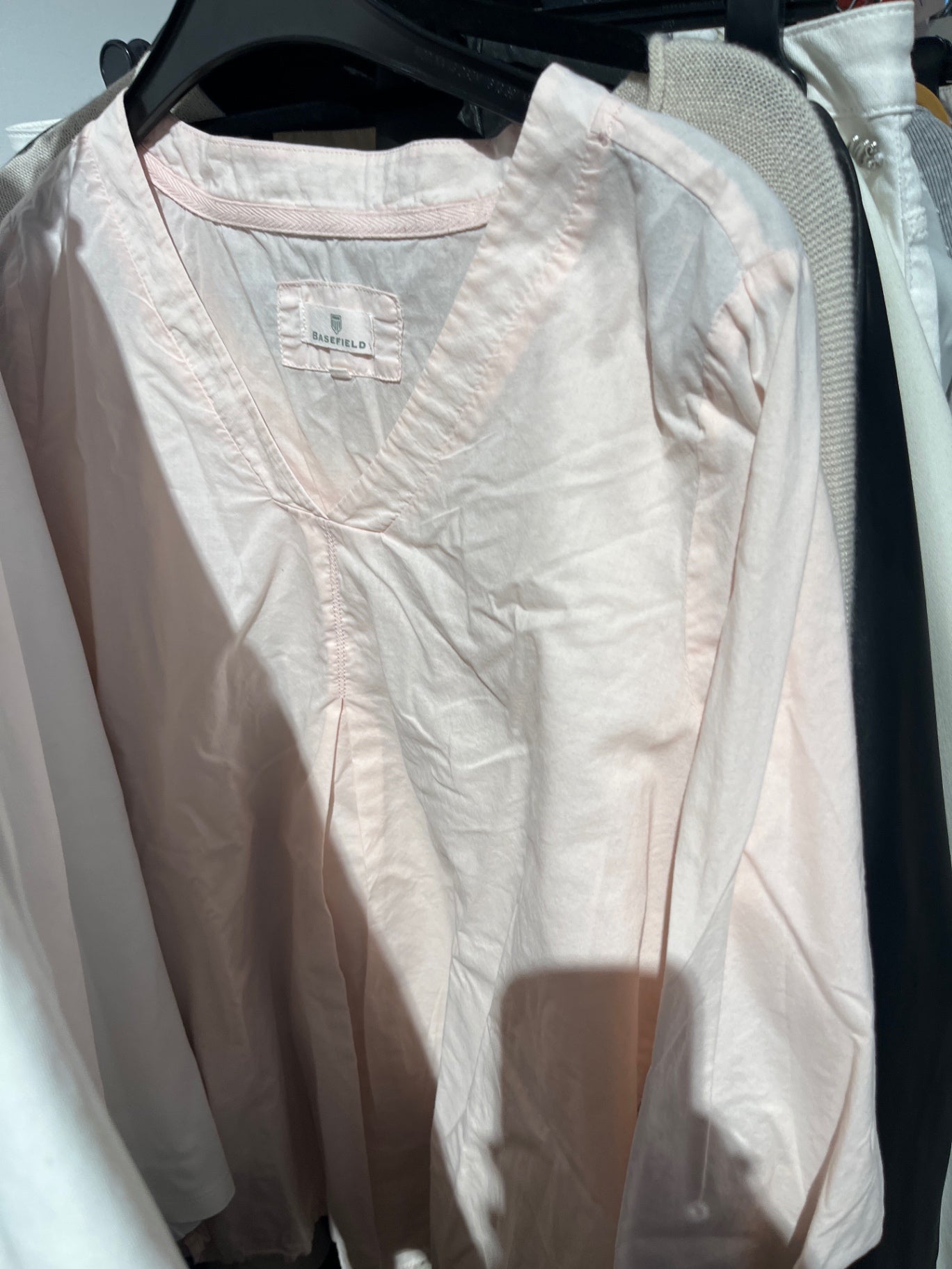 Basefield Bluse Hellrosa Gr.: L