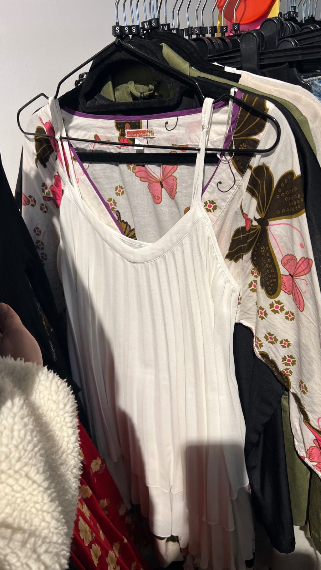Zara Top Weiß Gr.: S