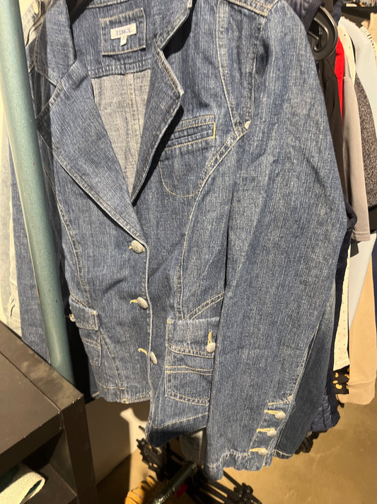 TENCE Jeansblazer Blau Gr.: L