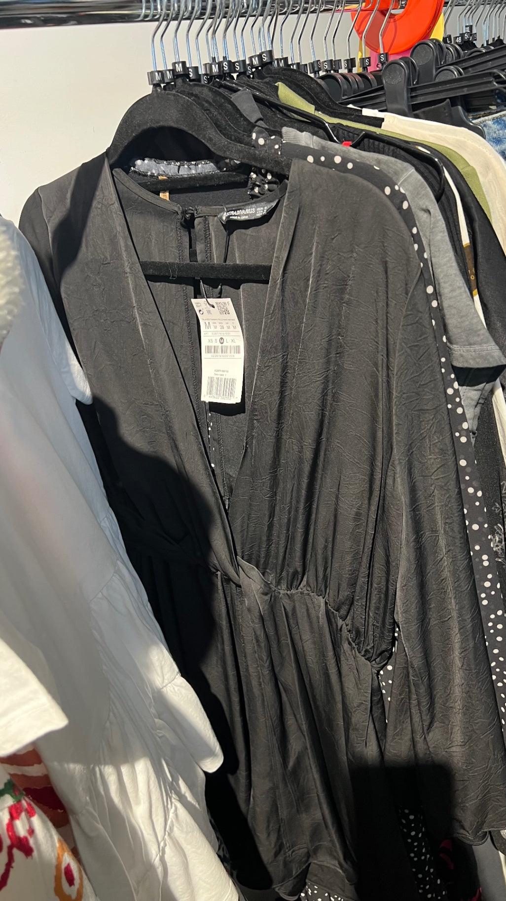Stradivarius Jumpsuit Schwarz Gr.: M