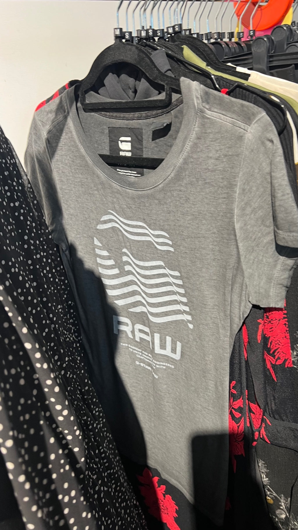 G-STAR RAW T-Shirt Grau Gr.: M