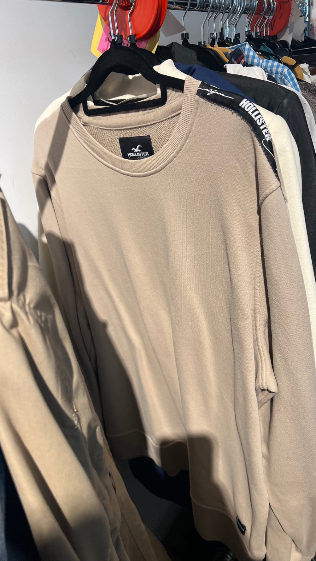 Hollister Pullover Beige Gr.: XL