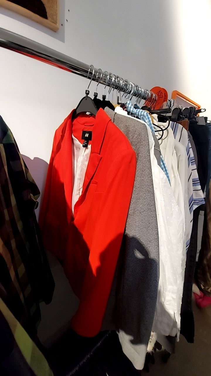 H&M Blazer Rot Gr.: M