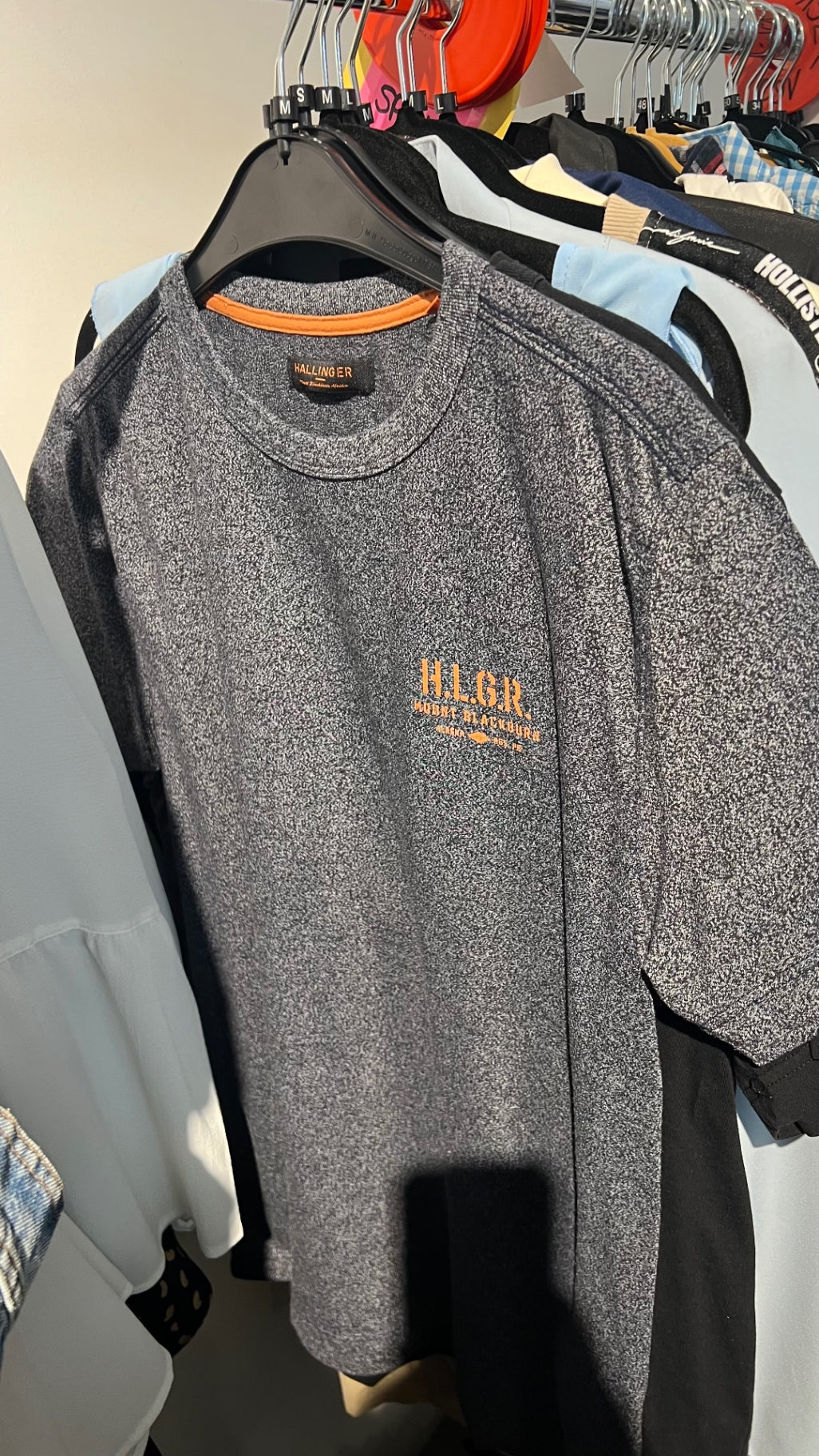 HALLINGER T-Shirt Grau Gr.: M
