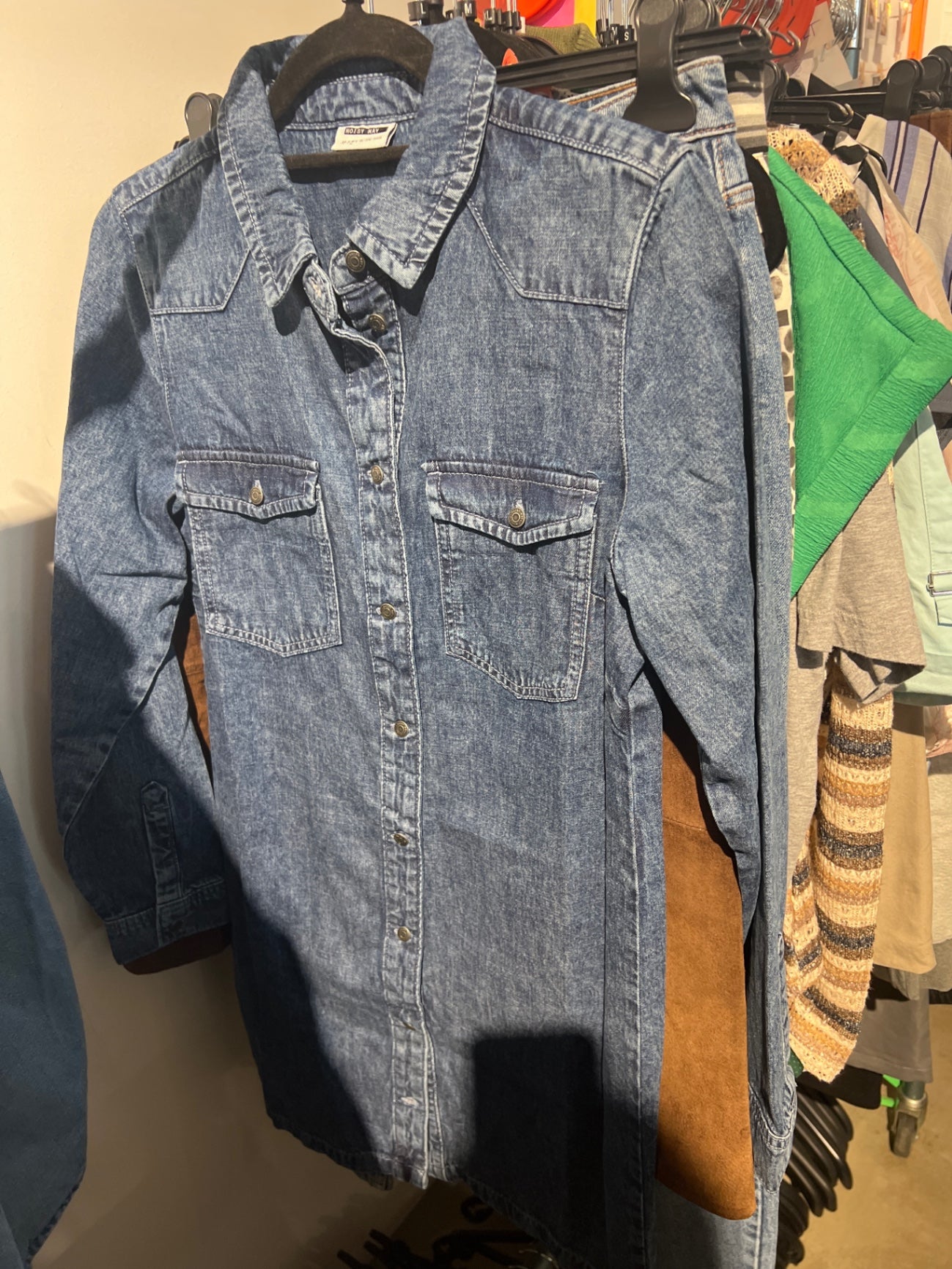 Noisy May Jeanskleid Blau Gr.: M