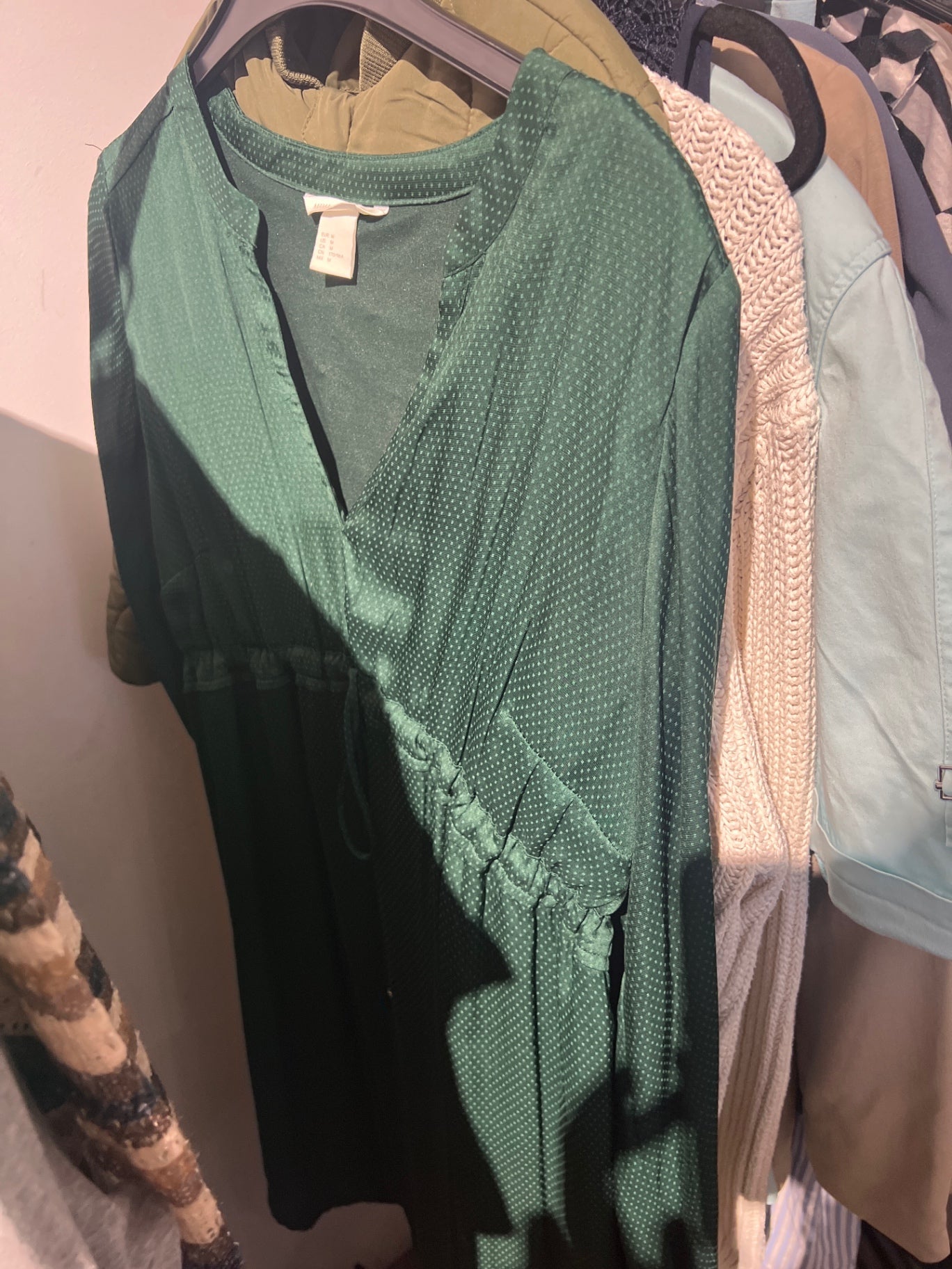 H&M Mama Bluse Grün Gr.: M