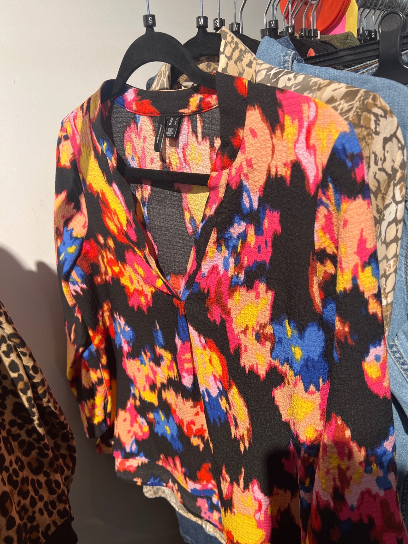 Vero Moda Bluse Bunt Gr.: S