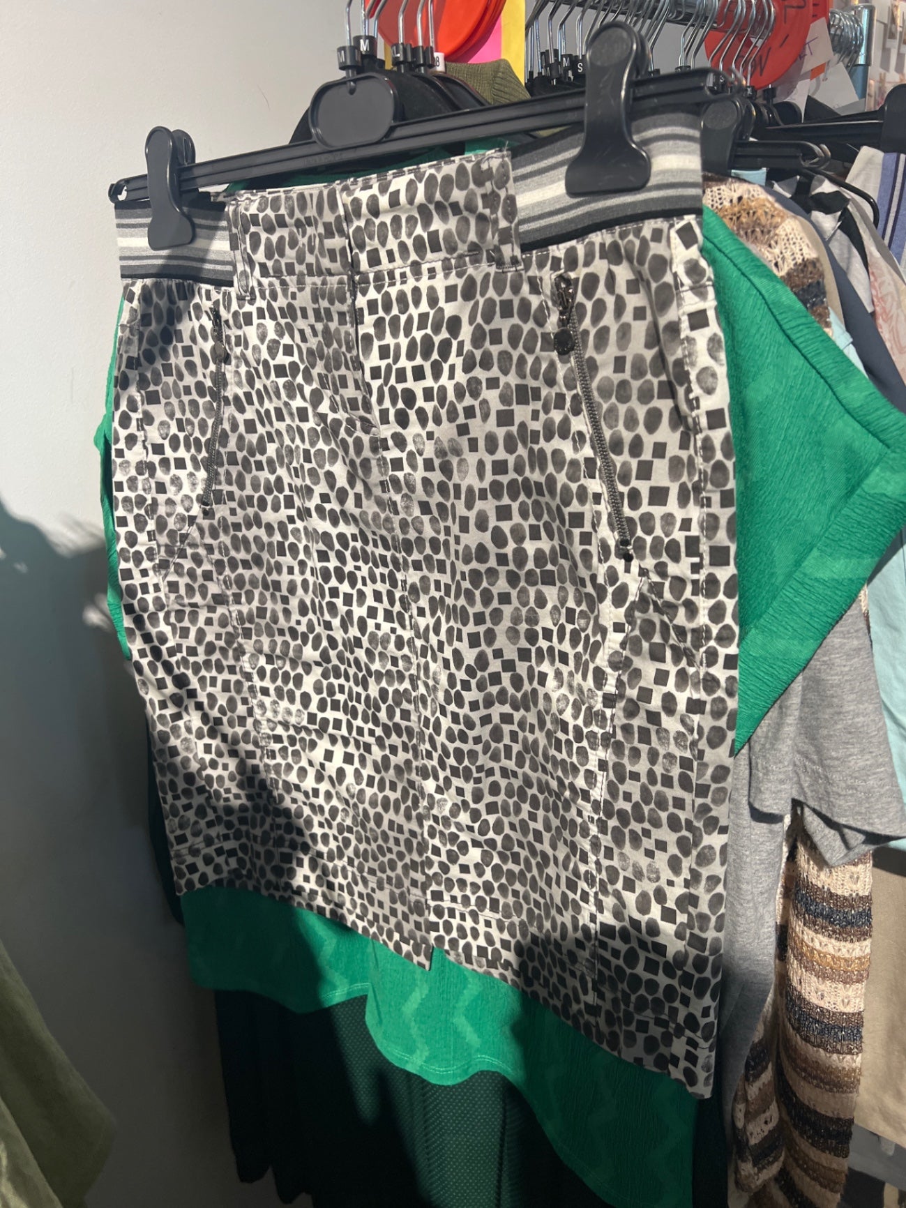 MARCCAIN Rock Schwarz und Weiß Gr.: M