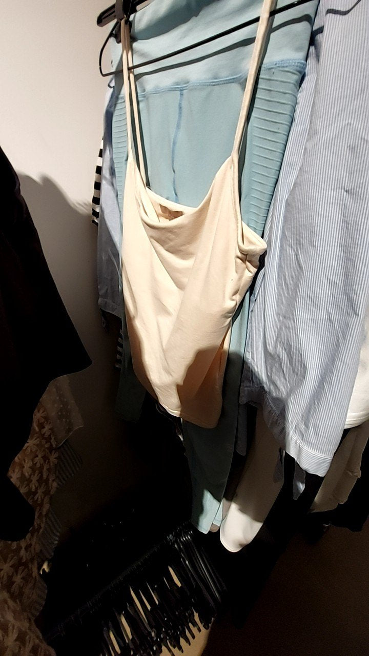 H&M Sporttop Beige Gr.: S