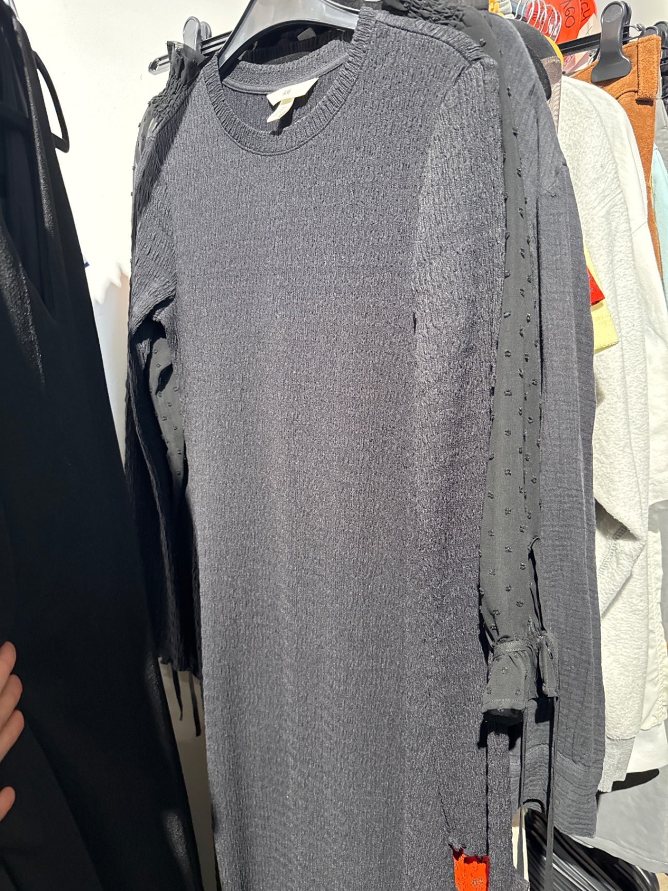 H&M Kleid Schwarz Gr.: S