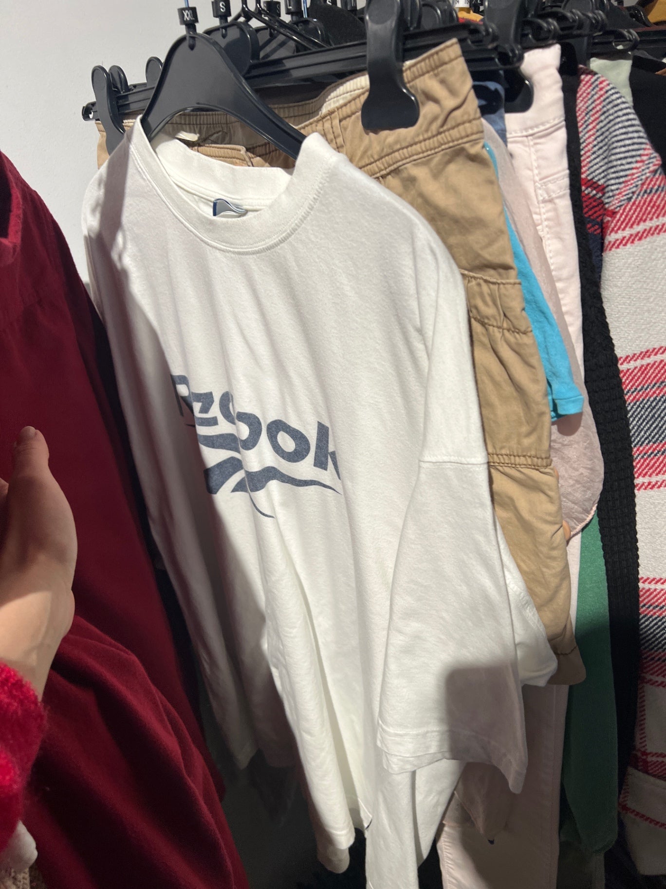 Reebok T-Shirt Weiß Gr.: XXL